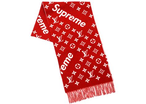 supreme lv scarf for sale|supreme scarf stockx.